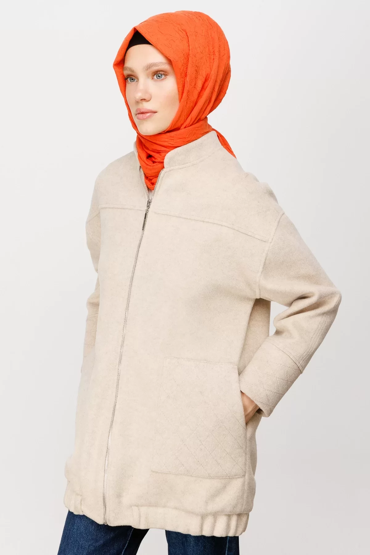 KAŞE BOMBER KABAN Kum 7