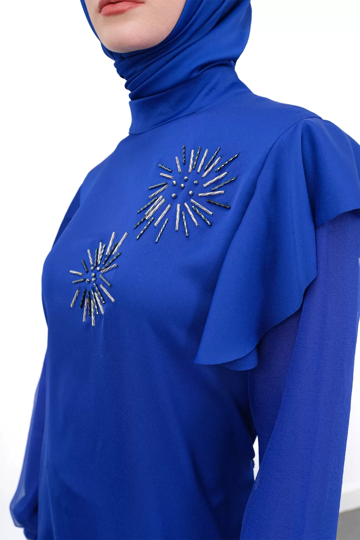 LUXURY İPEK  TAKIM Saks 8