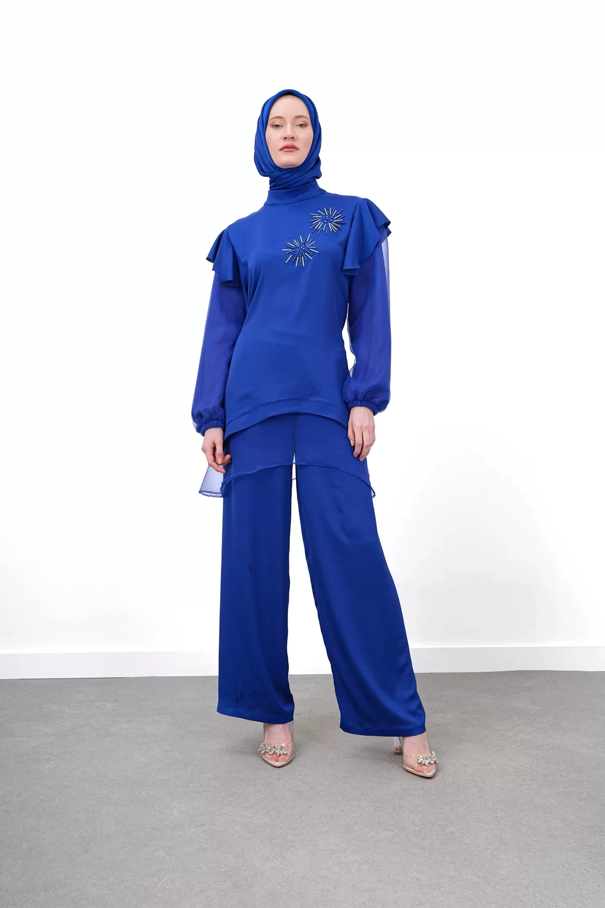 LUXURY İPEK  TAKIM Saks 6