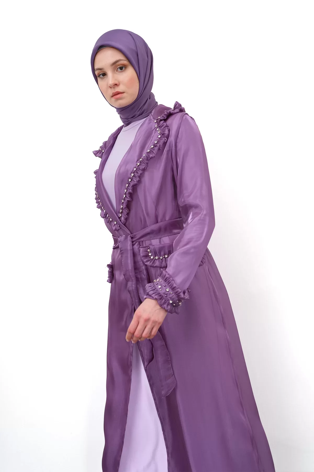 ORGANZE & SANDY TAM BOY LUXURY TAKIM Lila 5