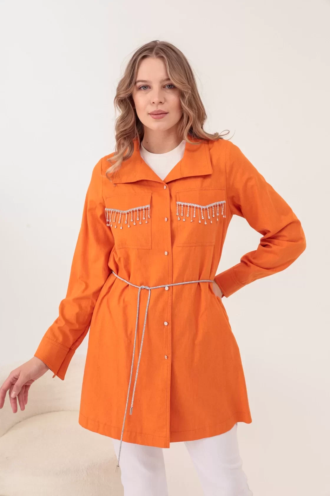 SPOR CEBİ TAŞLI PAMUK KAP & BADİ İÇLİK Oranj 5