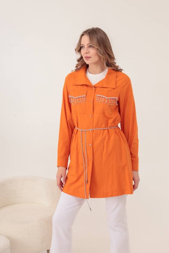 SPOR CEBİ TAŞLI PAMUK KAP & BADİ İÇLİK Oranj 7