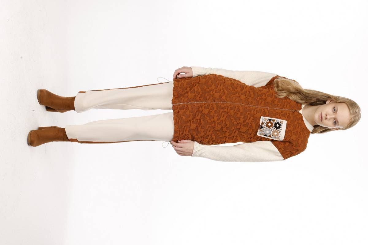 COTON KAPİTONE MODAL PANTOLON TAKIM Taba 7