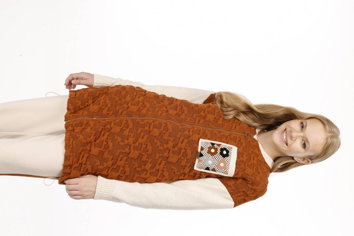 COTON KAPİTONE MODAL PANTOLON TAKIM Taba 4