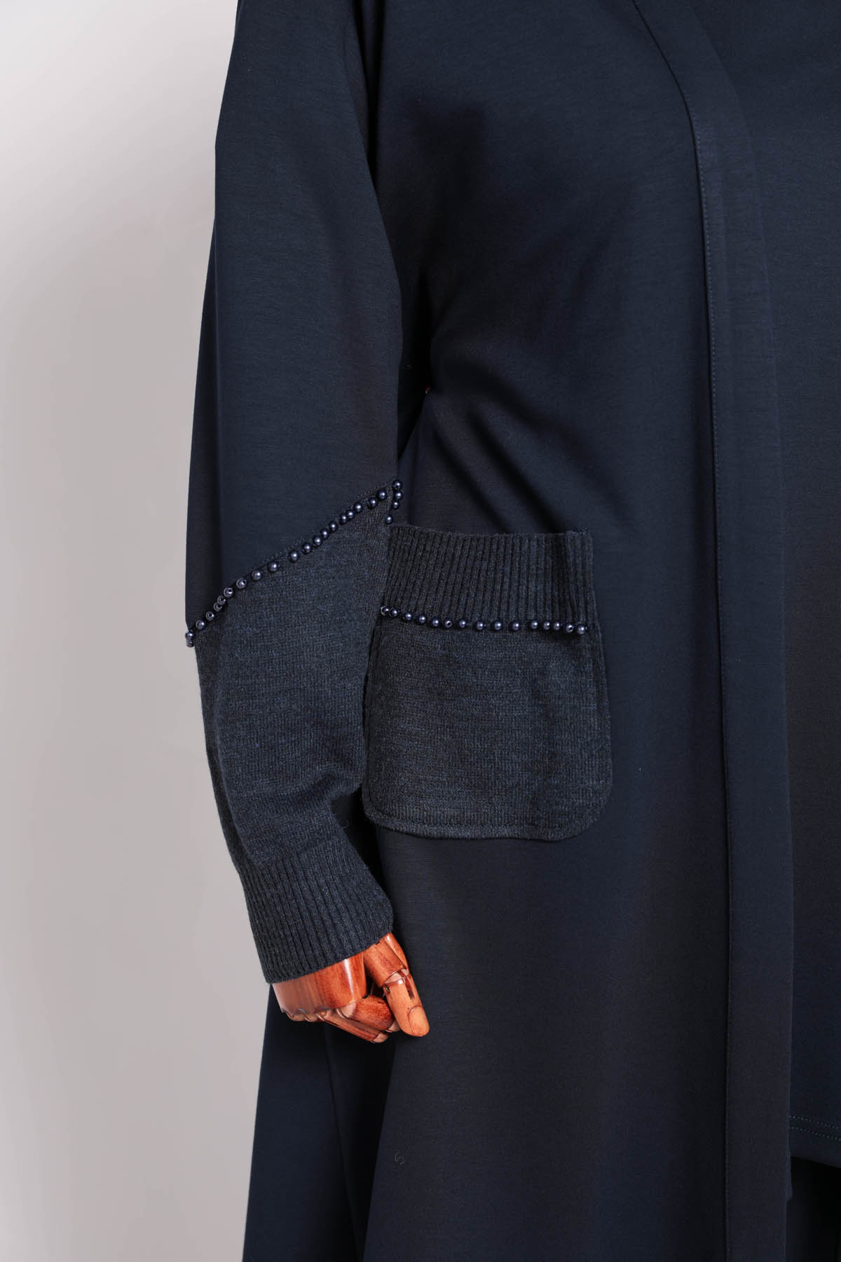 MODAL HIRKA TRİKO KONBİNLİ ÜÇLÜ TAKIM Lacivert 5