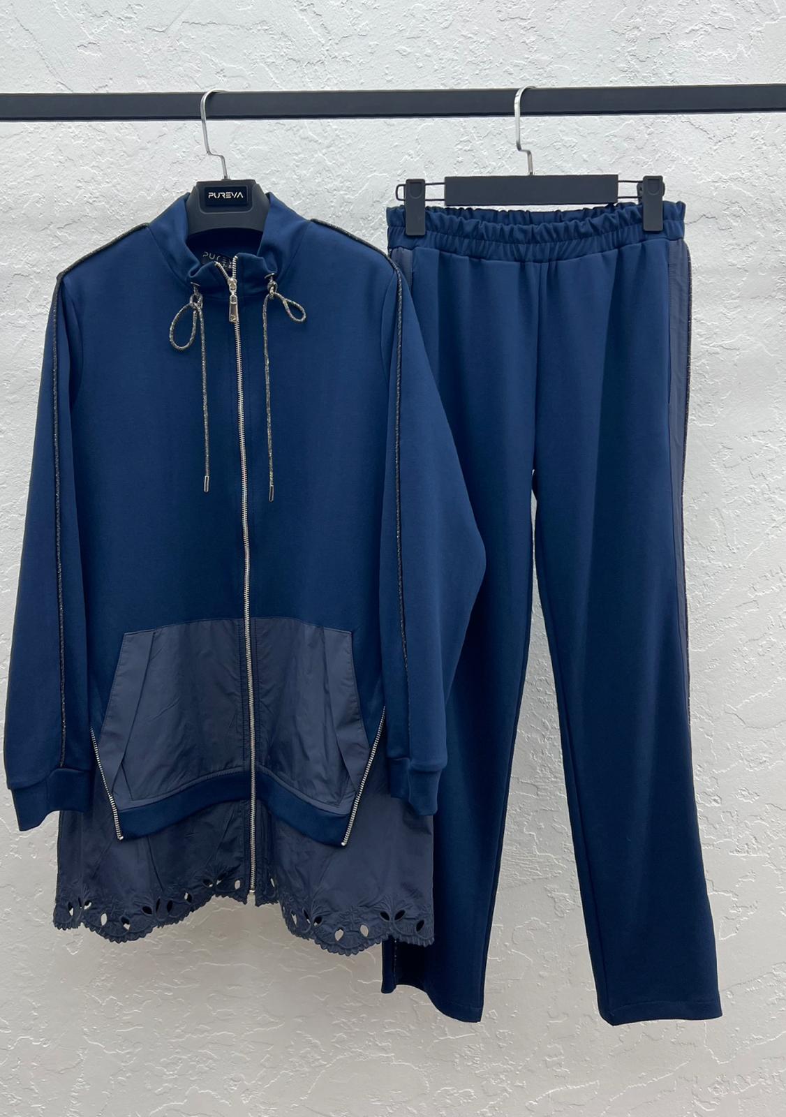 PUREVA MODAL CEKET PANTOLON TAKIM Bordo