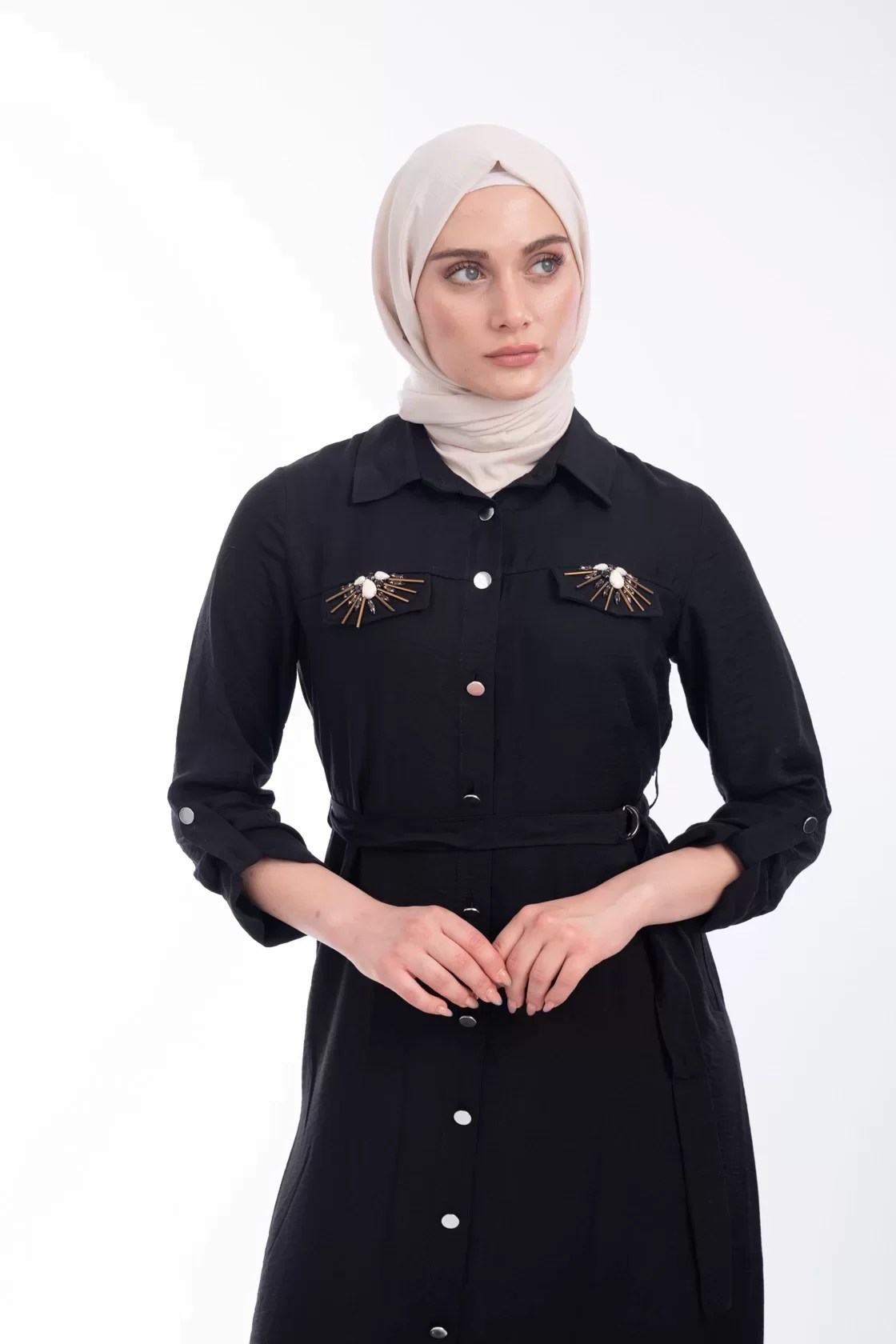 TAŞLI SPOR PARDESÜ Siyah 6