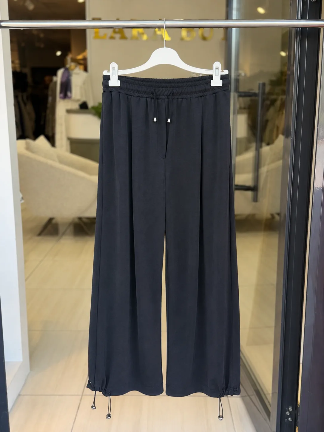 SAYNA ŞALVAR PANTOLON Siyah