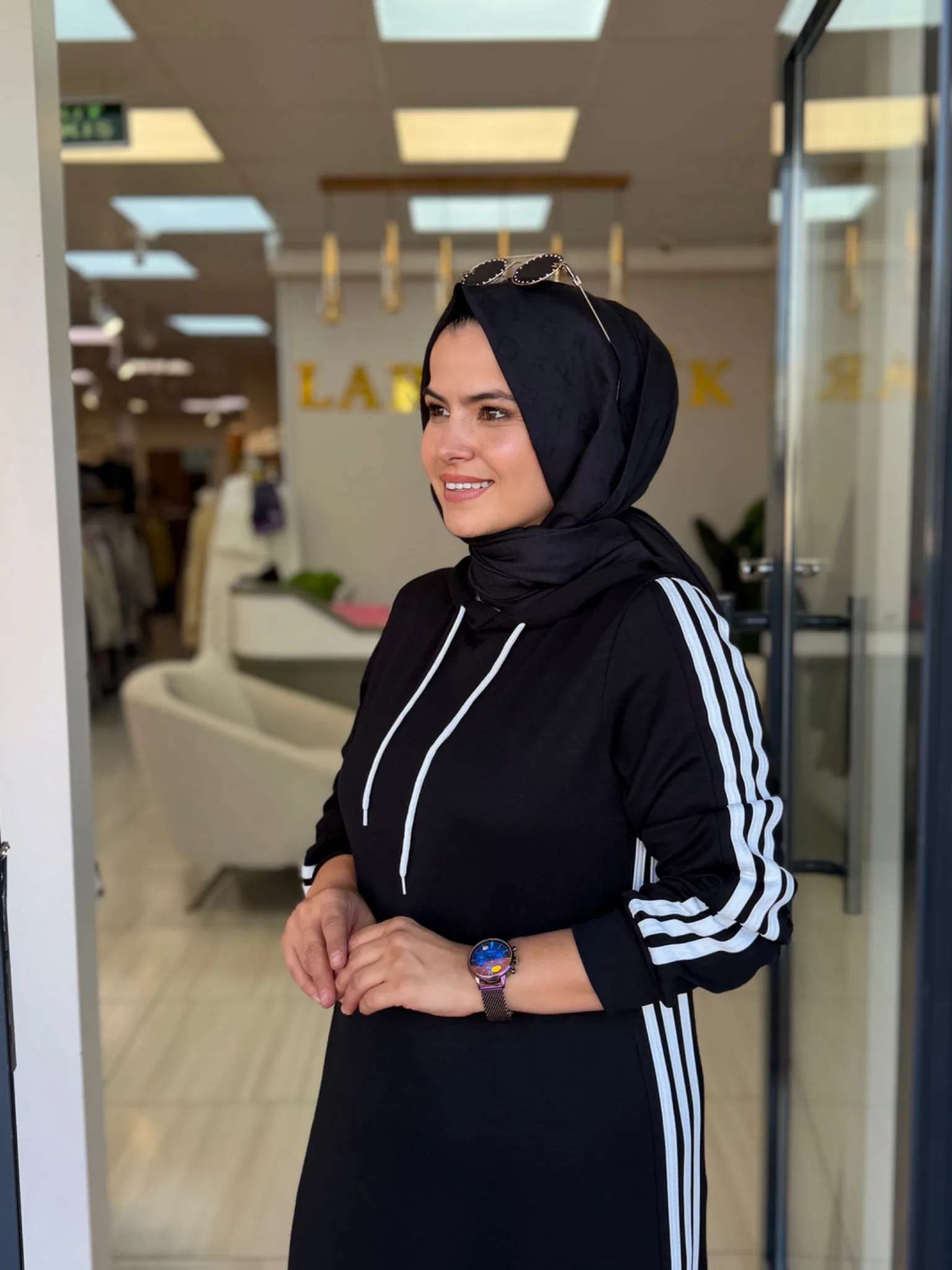 Adidas elbise Siyah 2
