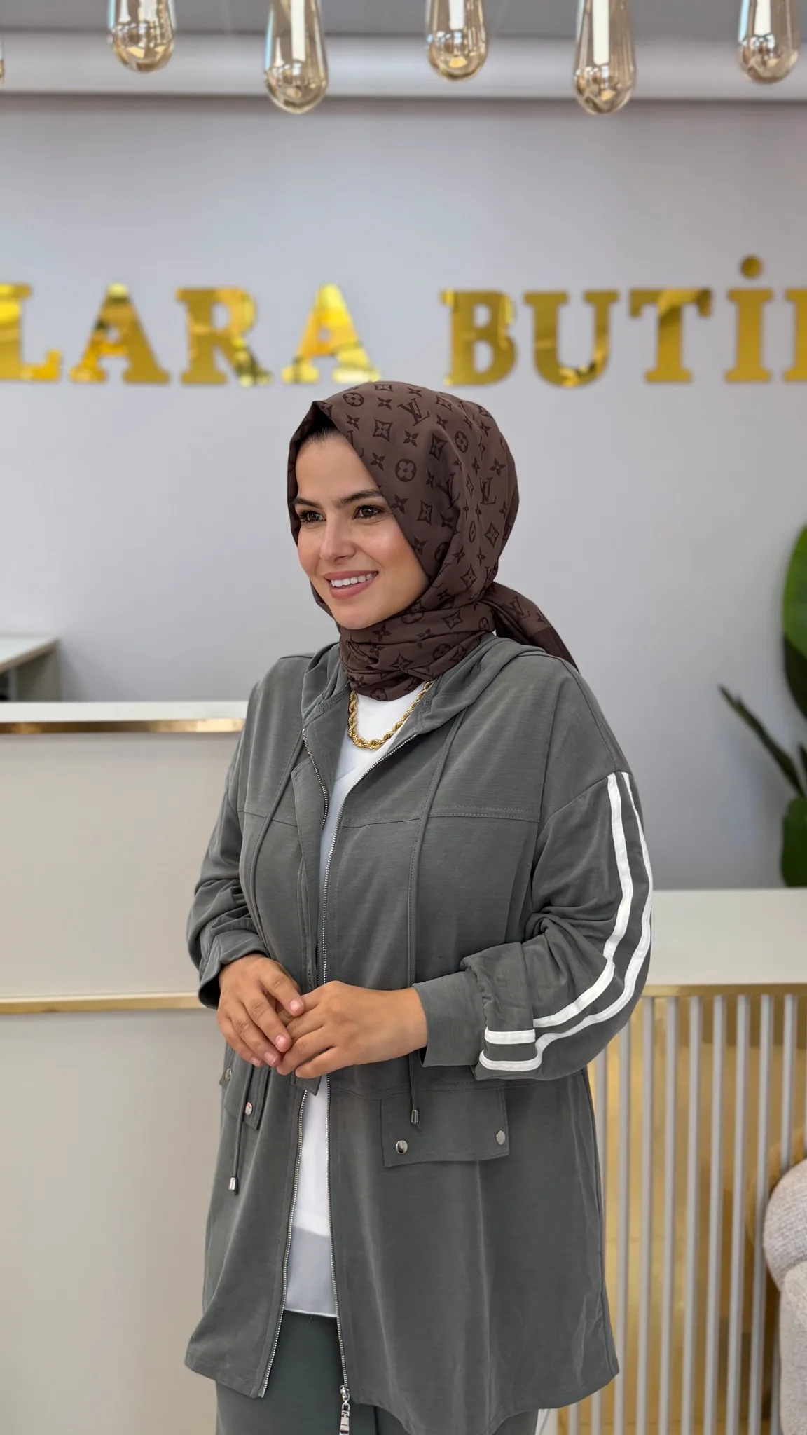Pike ceketli takım Yeşil 2