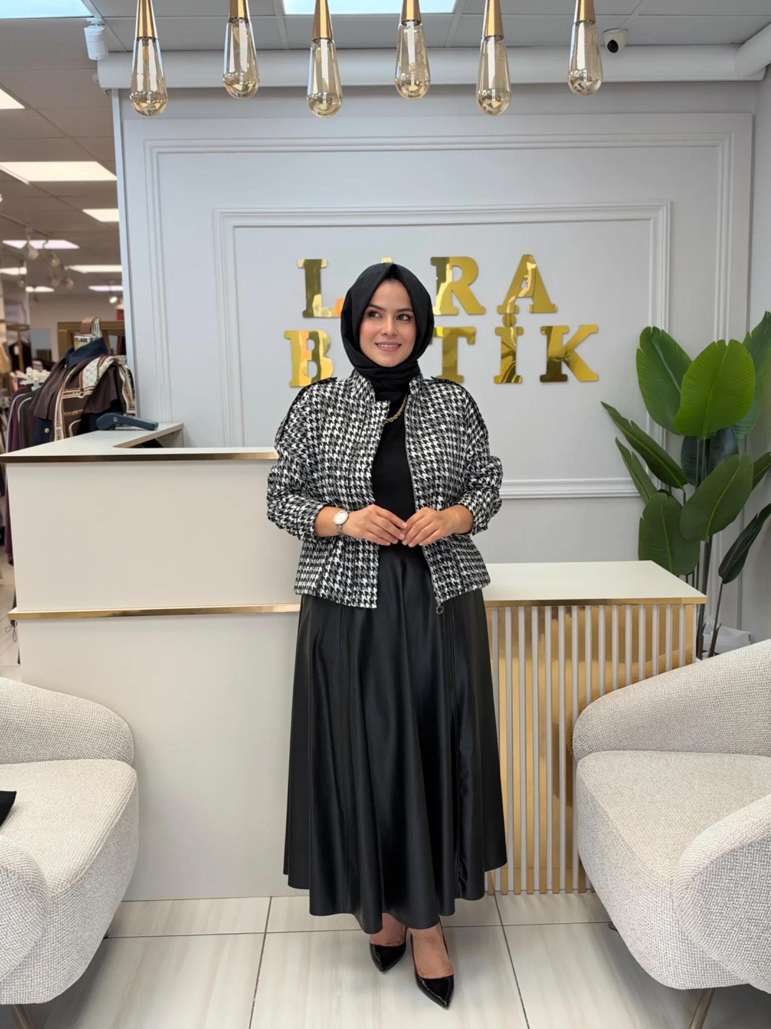 N’Prive CEP BİYE DETAYLI TAKIM Siyah