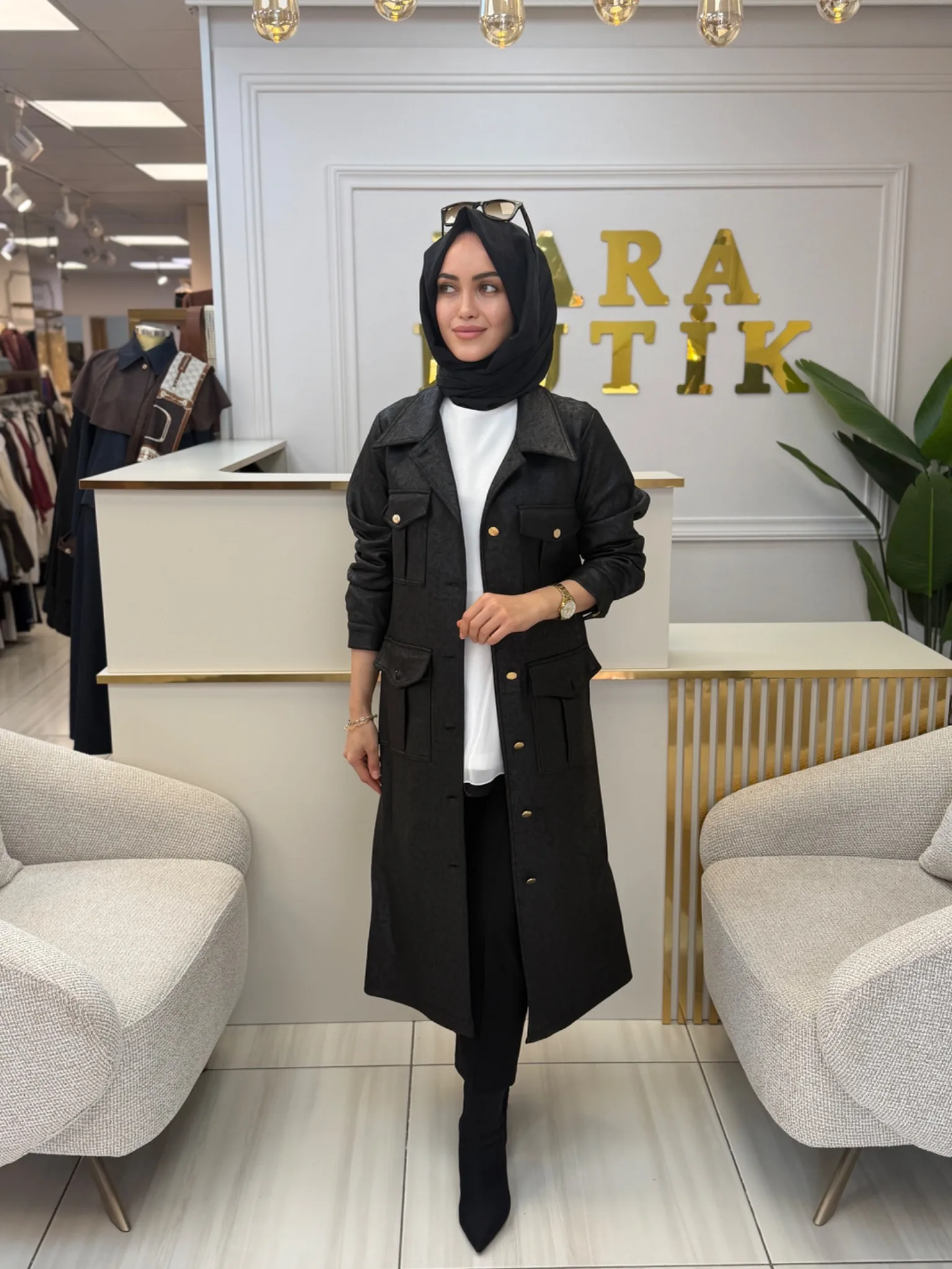 BUTİX MAT NUBUK KABAN Siyah