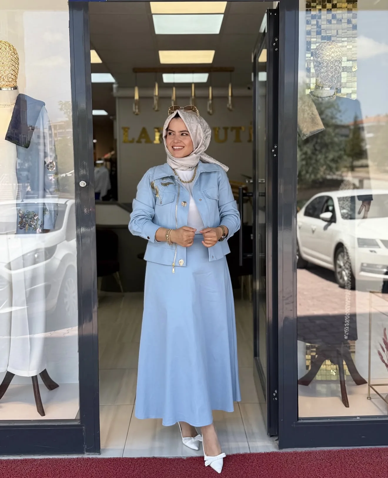 ETEKLİ TAKIM Buz Mavisi