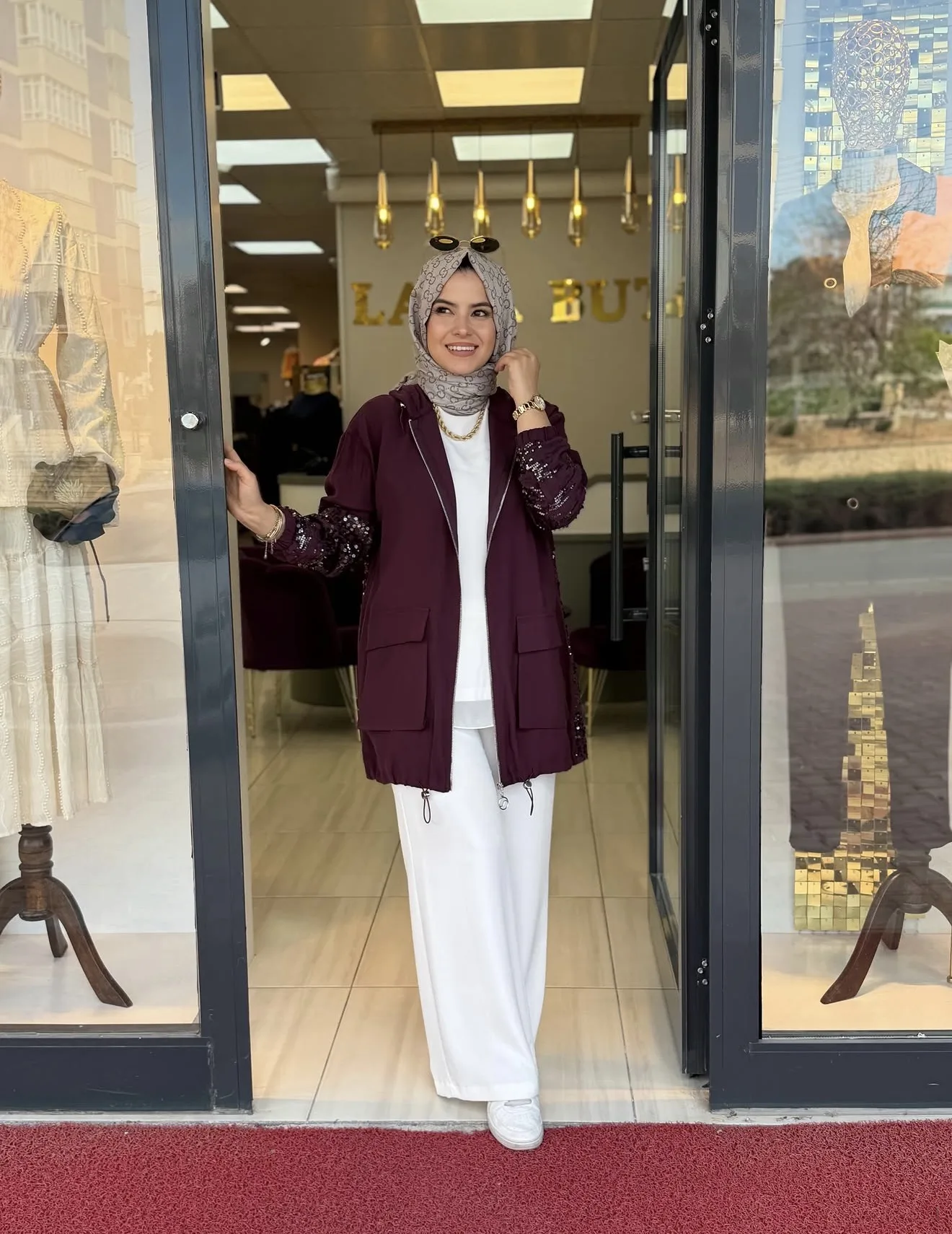 STELLA STORE CEKET Bordo