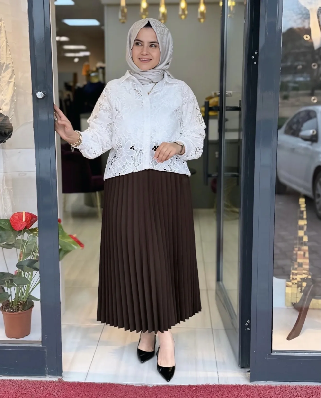 İPEKYOLU GÖMLEK Beyaz