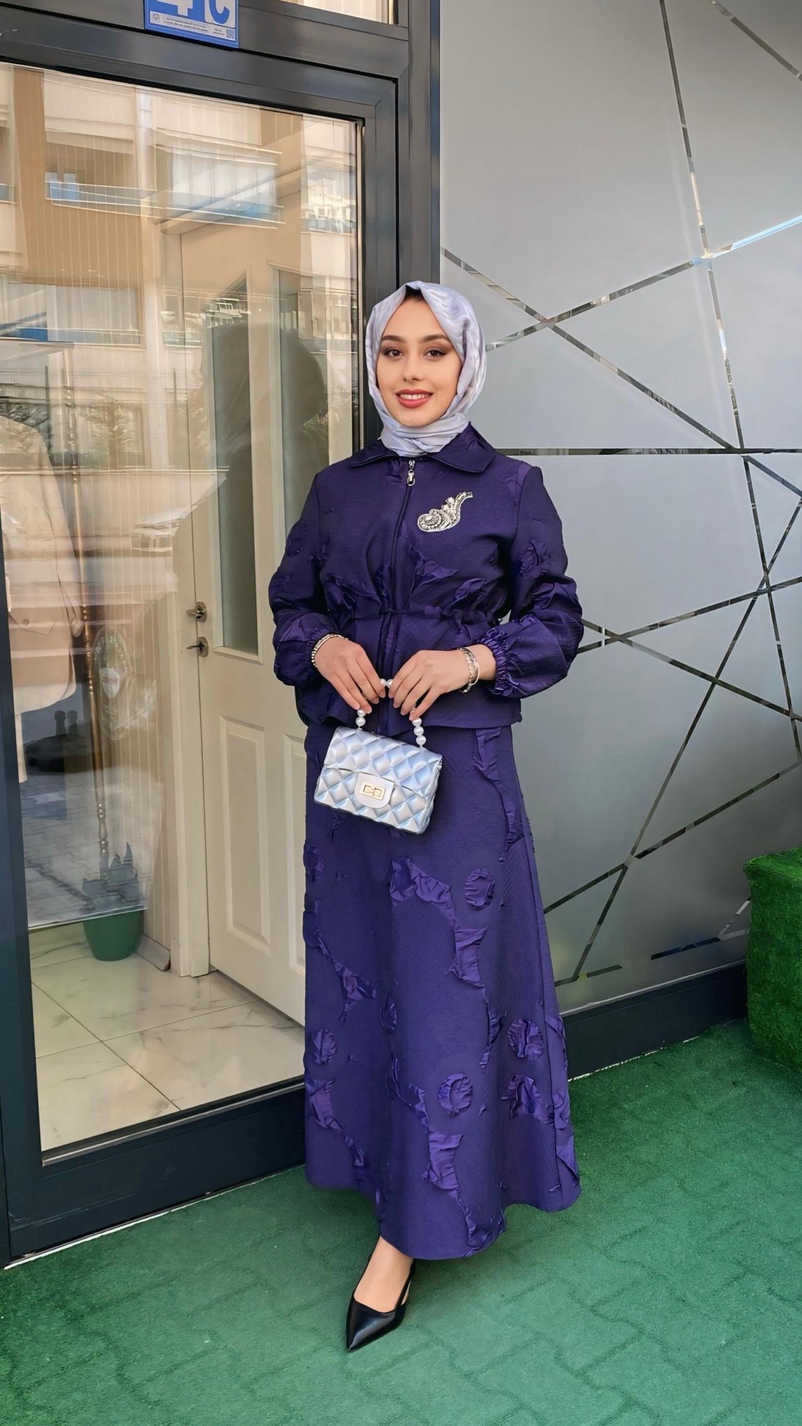 Selinada İkili Takım Mor