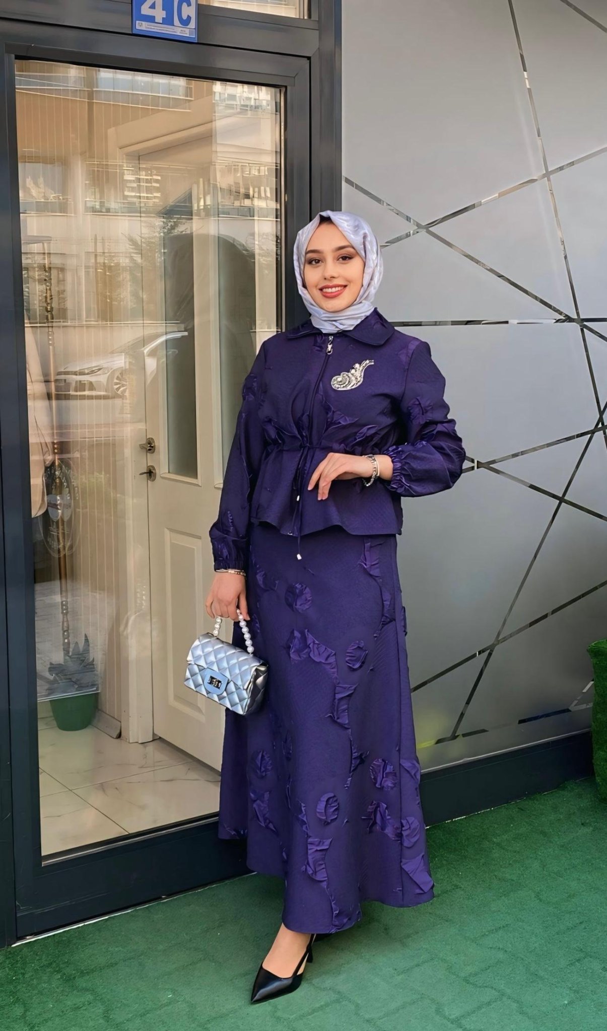 Selinada İkili Takım Mor 2