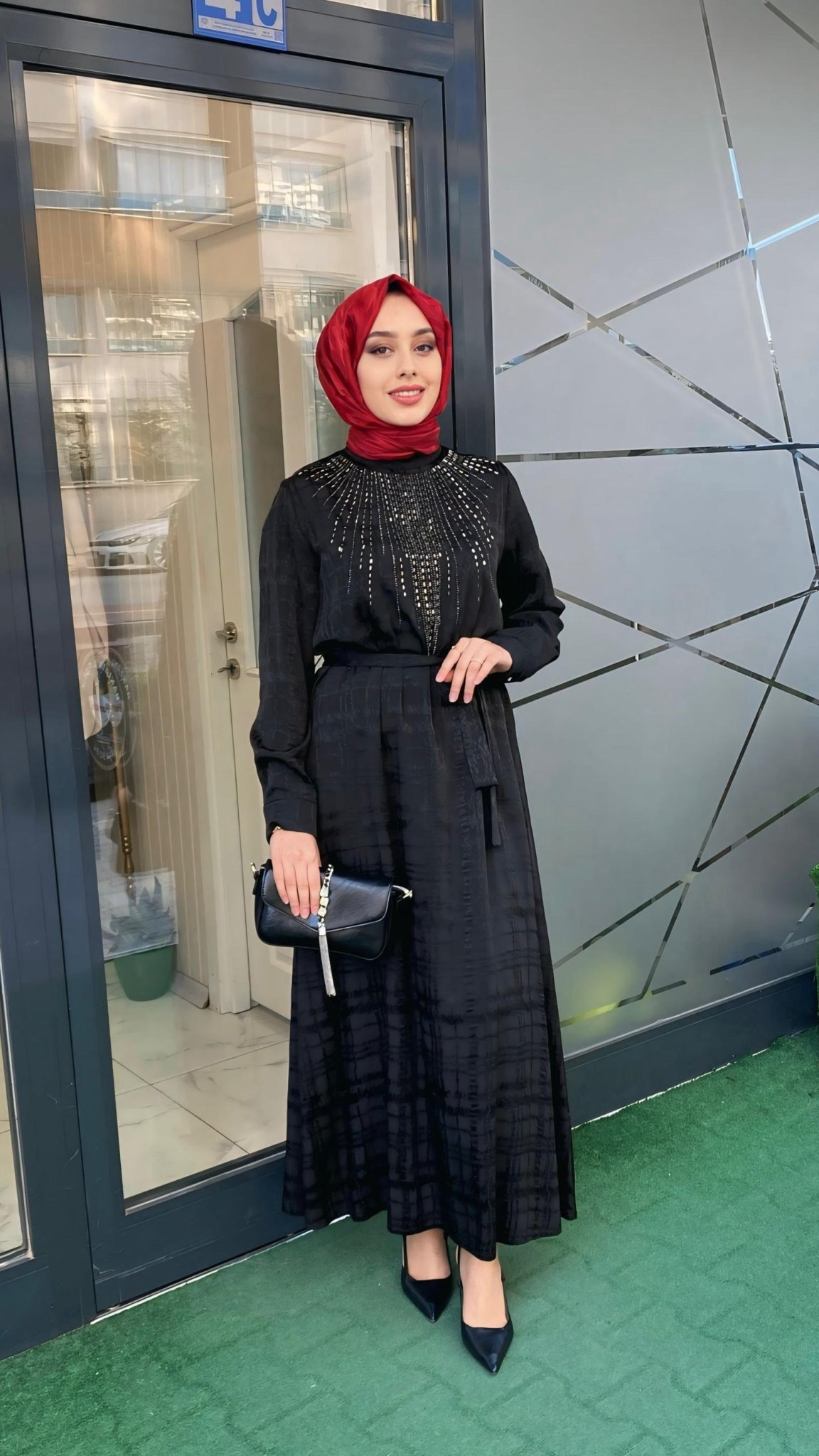 Selinada Elbise Siyah 2