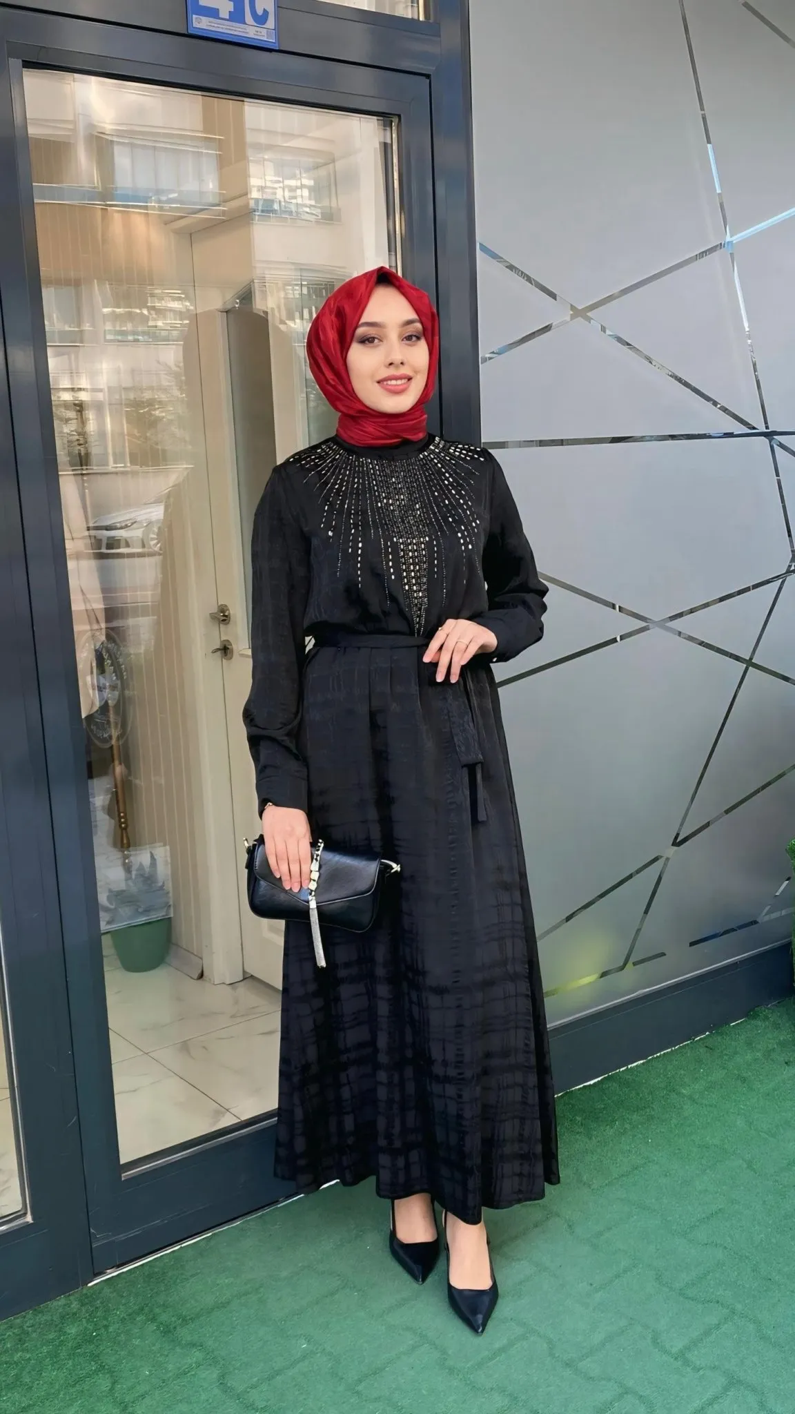 Selinada Elbise Siyah 2
