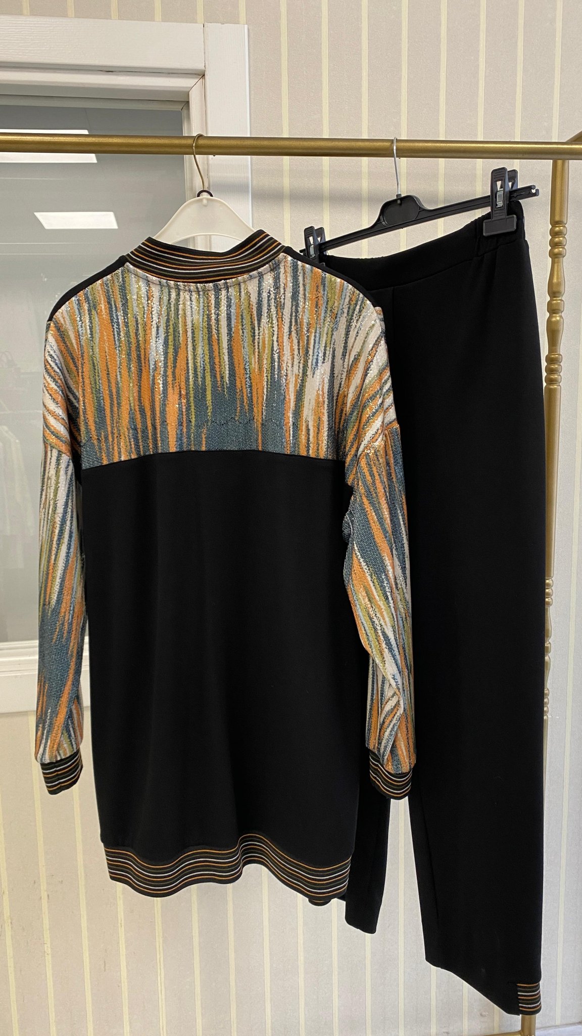 Pureva İkili Takım Siyah 2