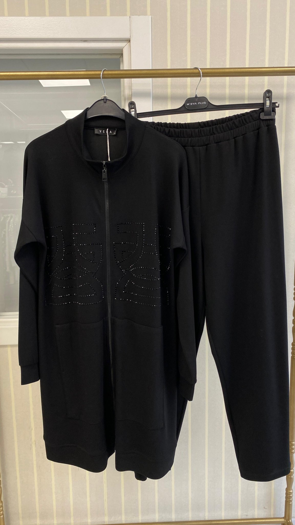 Veka Ceketli Takım Siyah