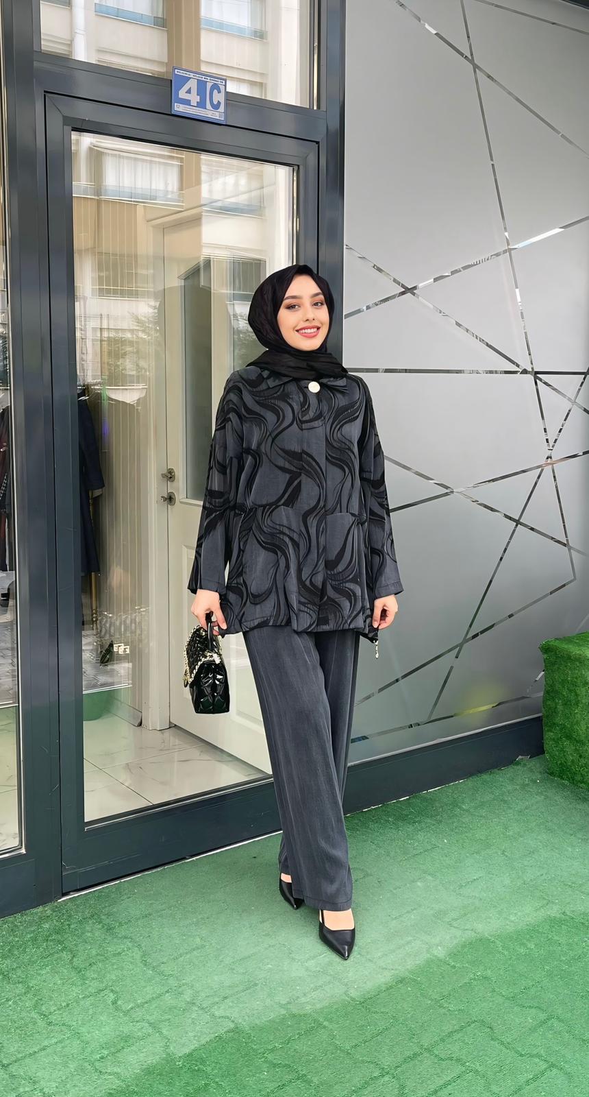 Şükran İkili Takım Siyah 2