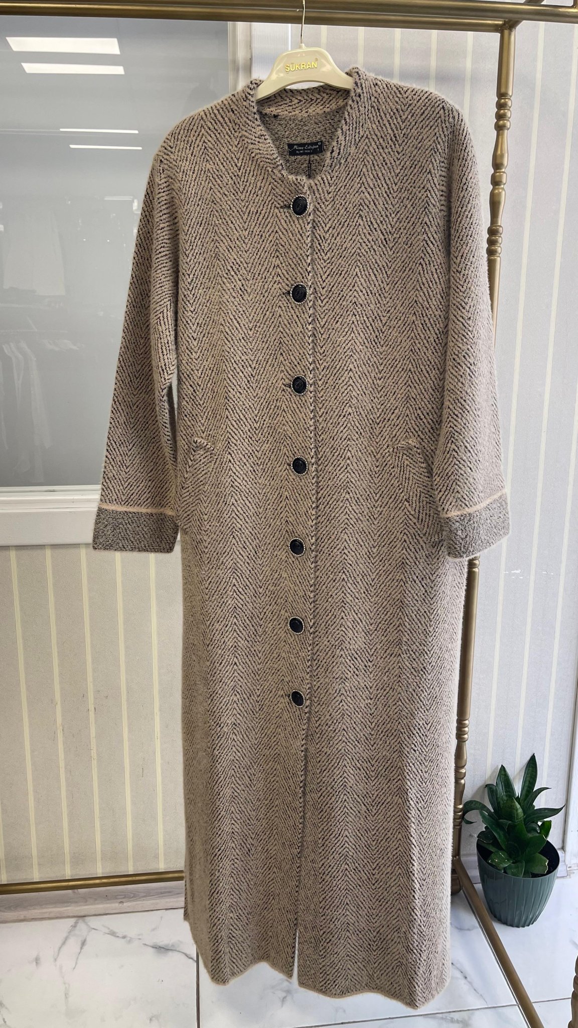 Miray Erdoğan Angora Pardesü Bej