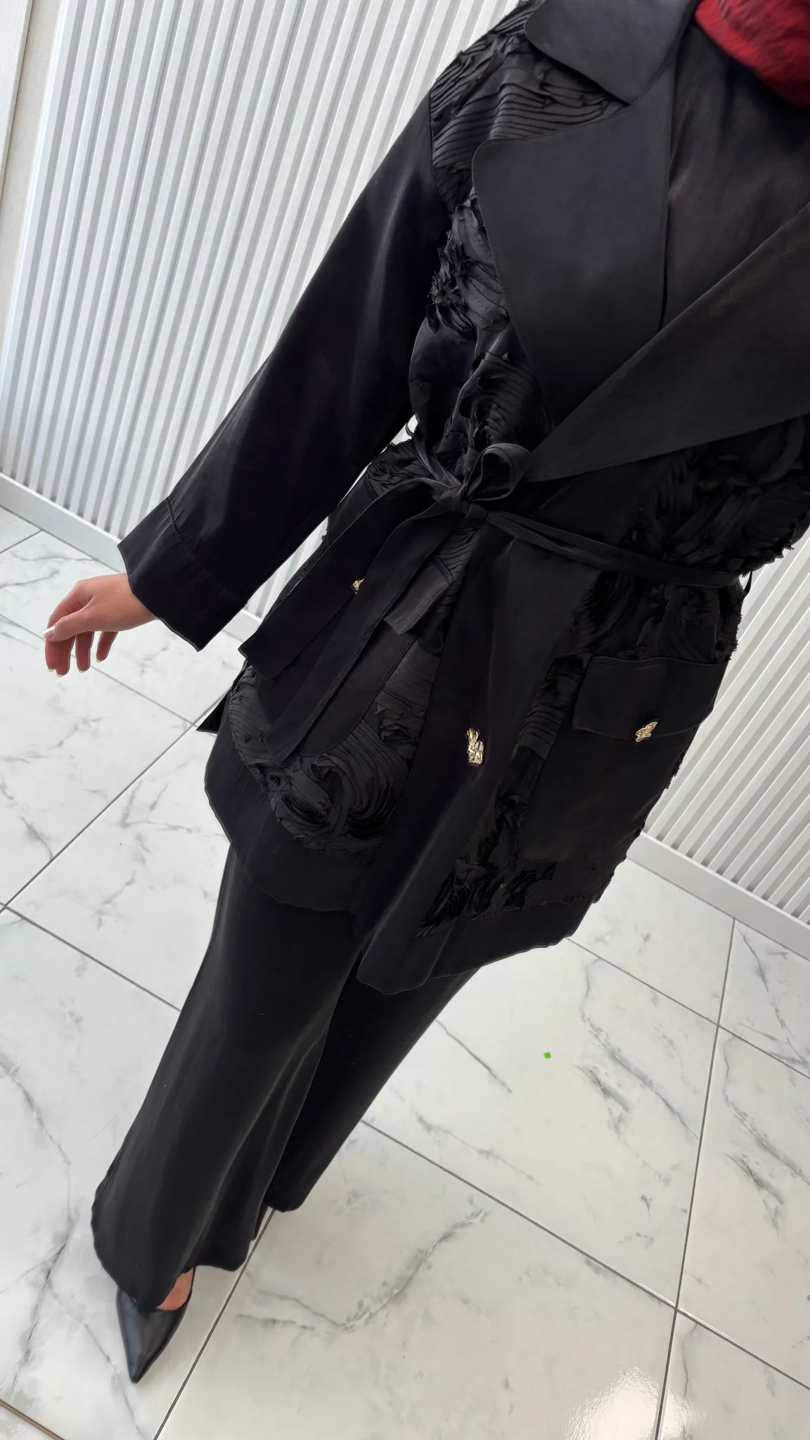 Müsemma Üçlü Ceket Takım Siyah 3