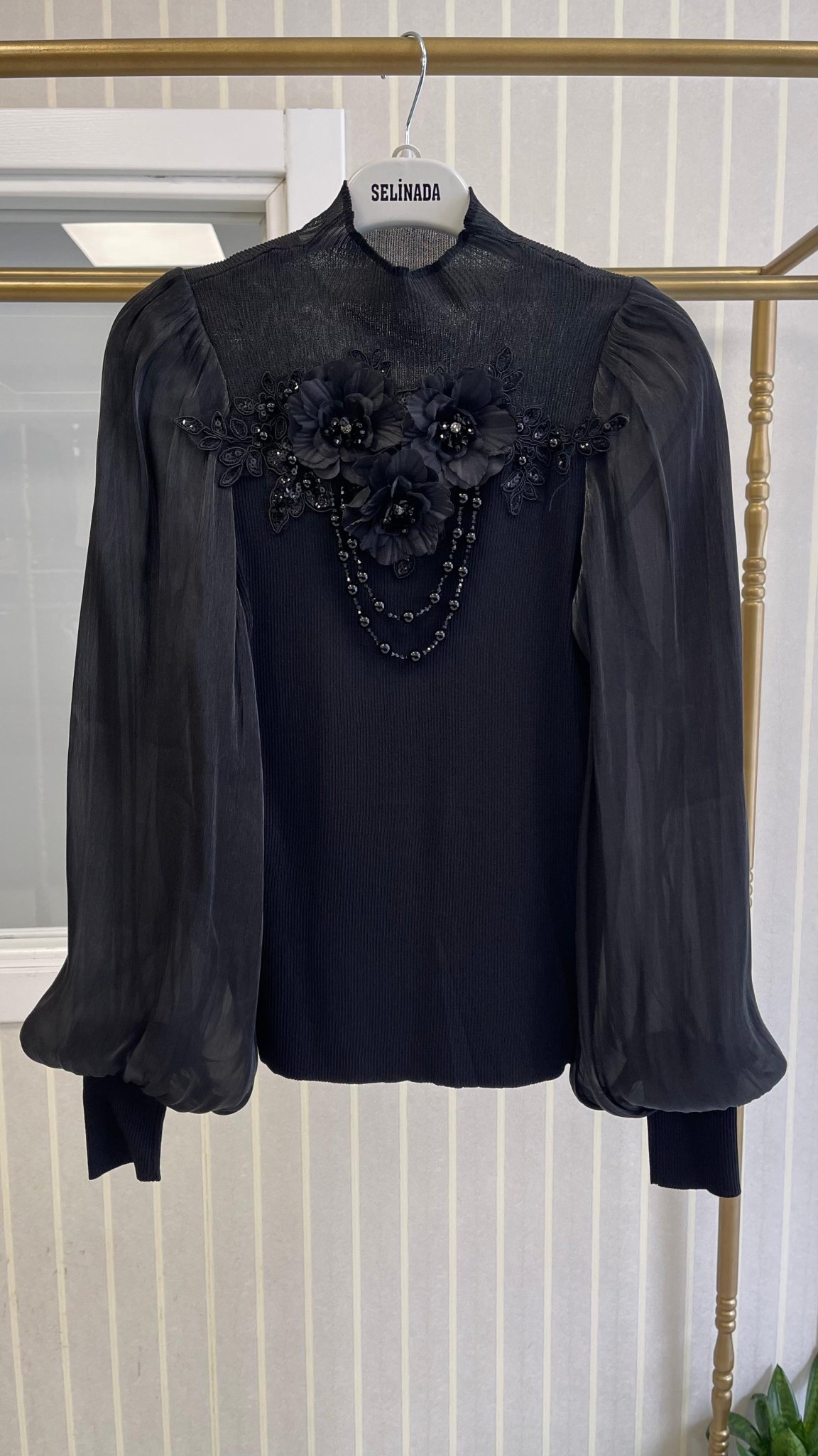 İthal Gömlek Siyah