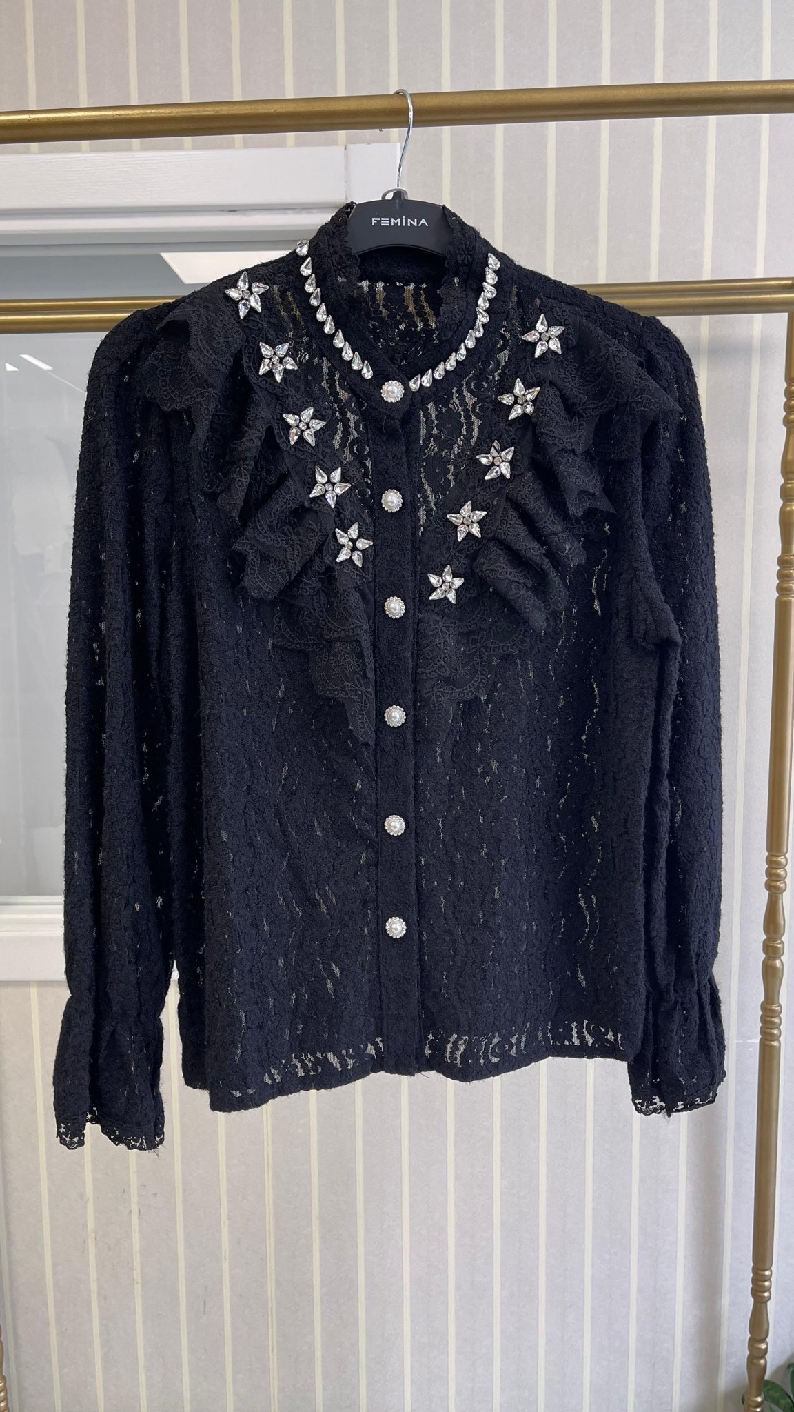 İthal Gömlek Siyah