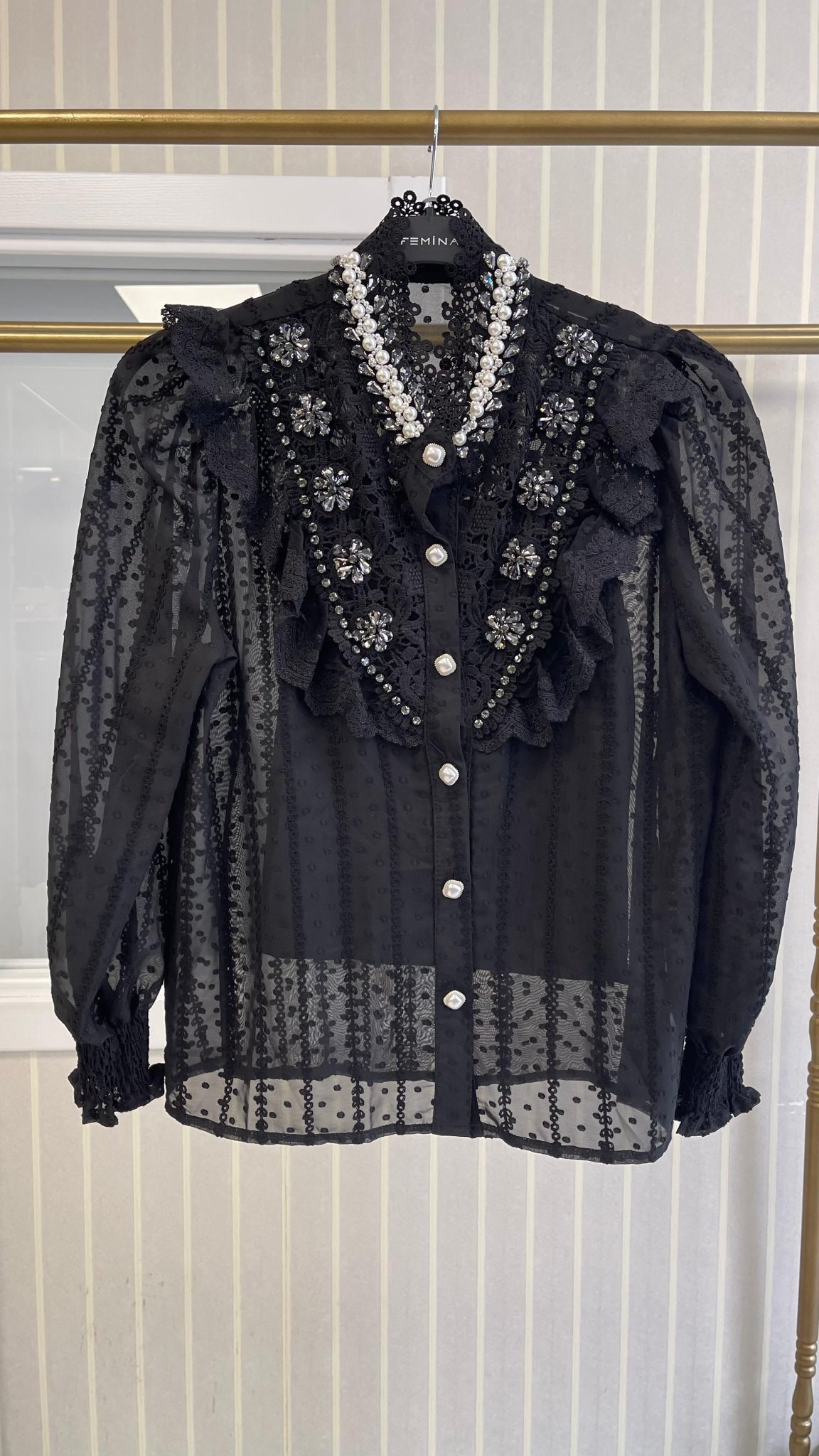 İthal Gömlek Siyah