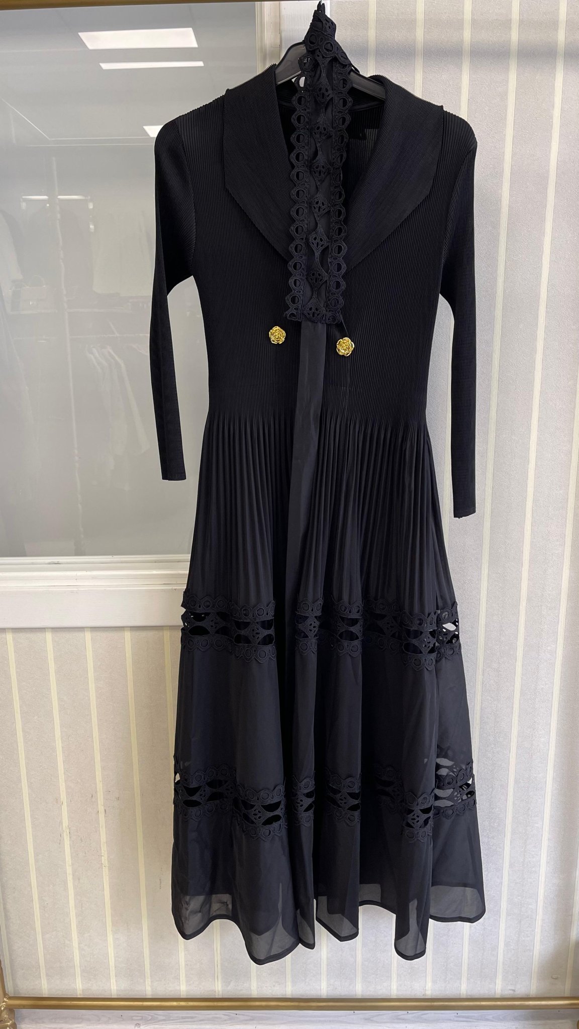 İthal Elbise Siyah 2