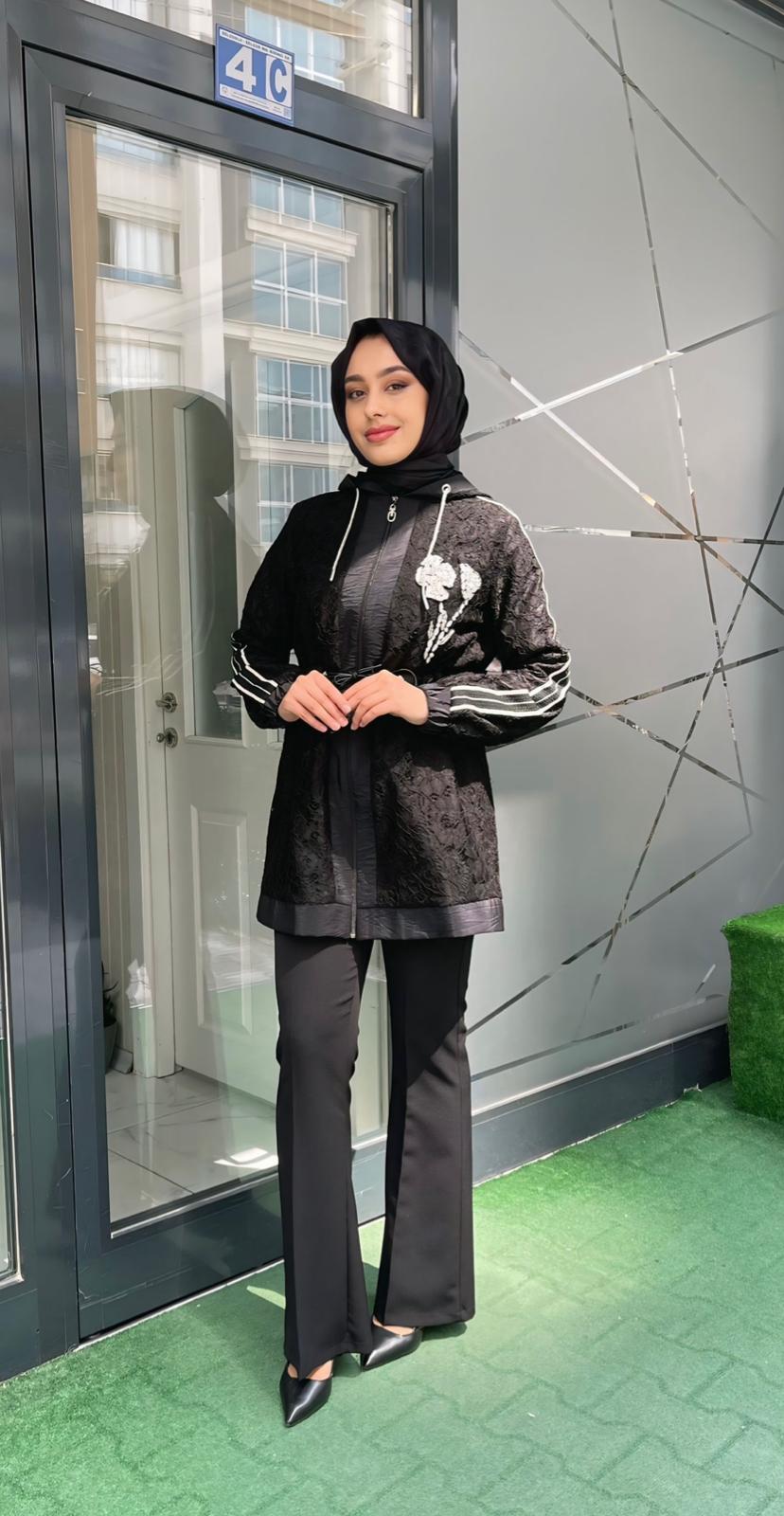 Selinada Ceket Siyah