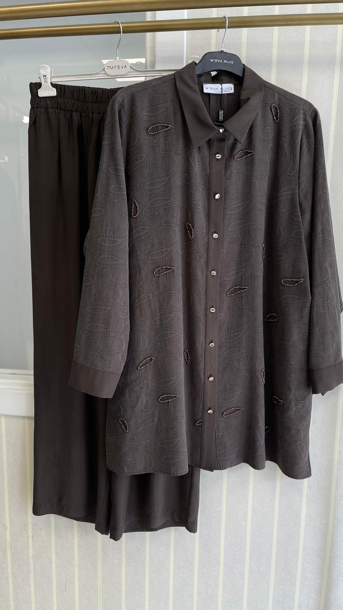 Meva Plus Pantolonlu Takım Haki