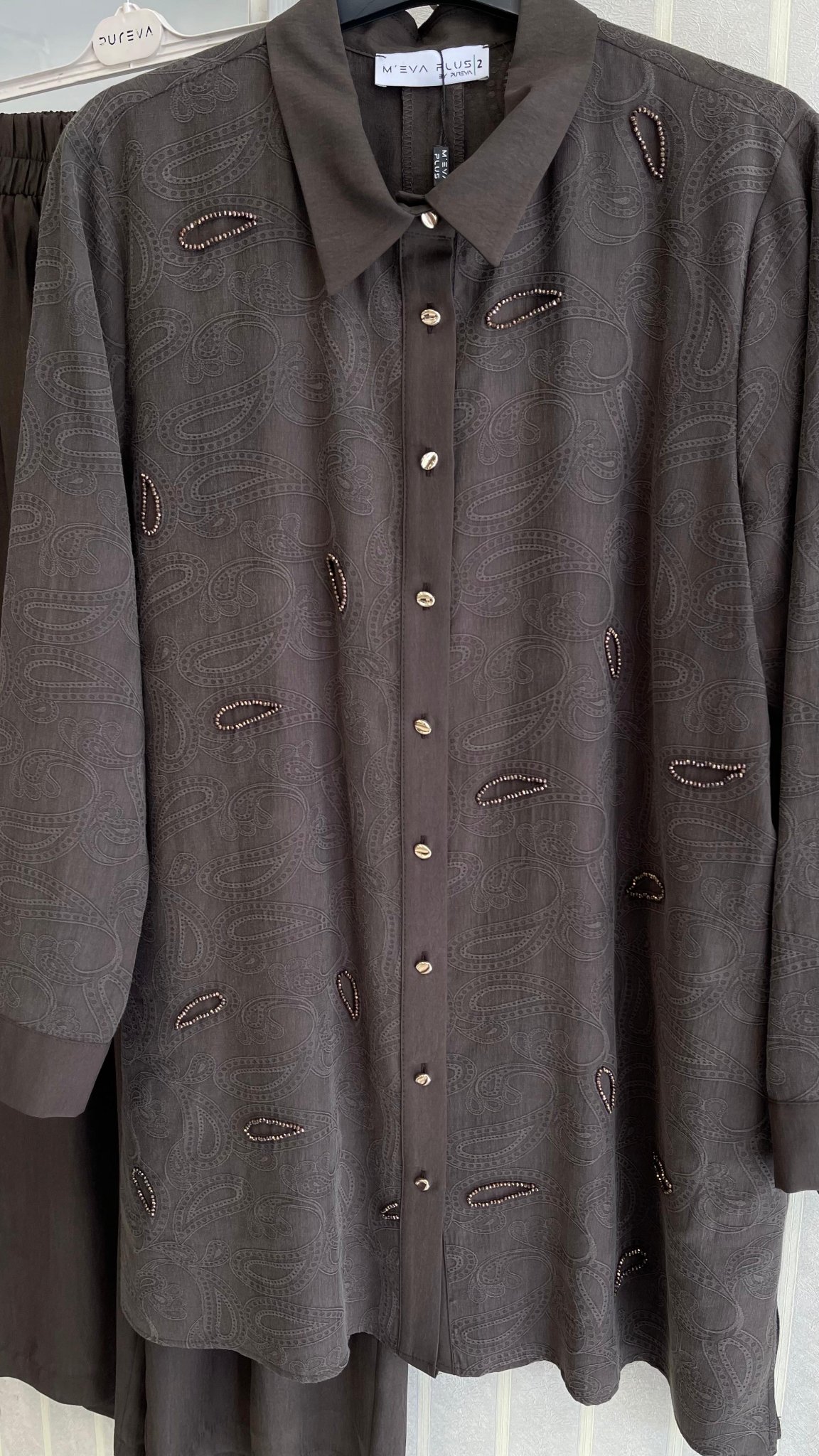 Meva Plus Pantolonlu Takım Haki 2