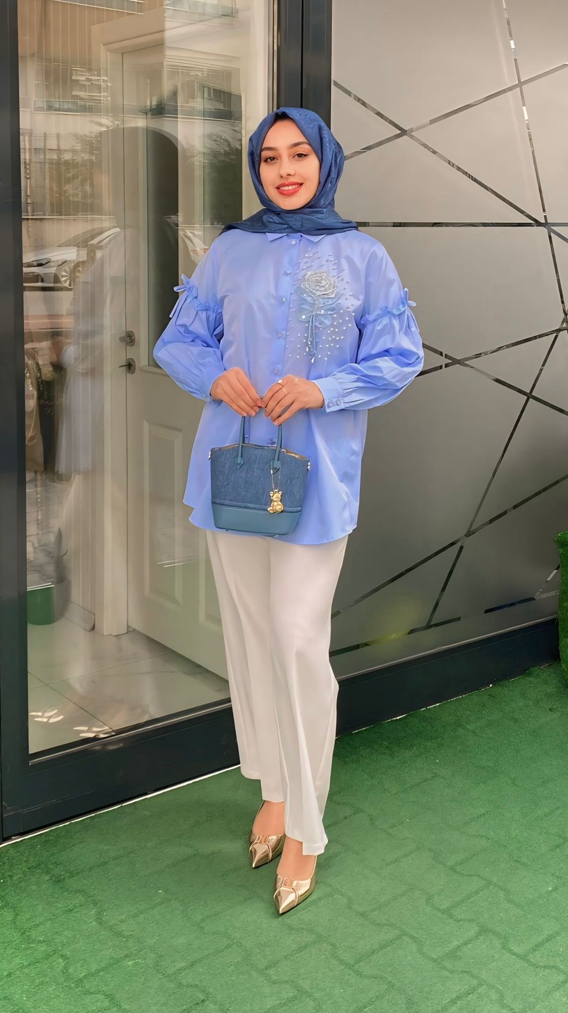 Orhan Gömlek Bebe Mavisi