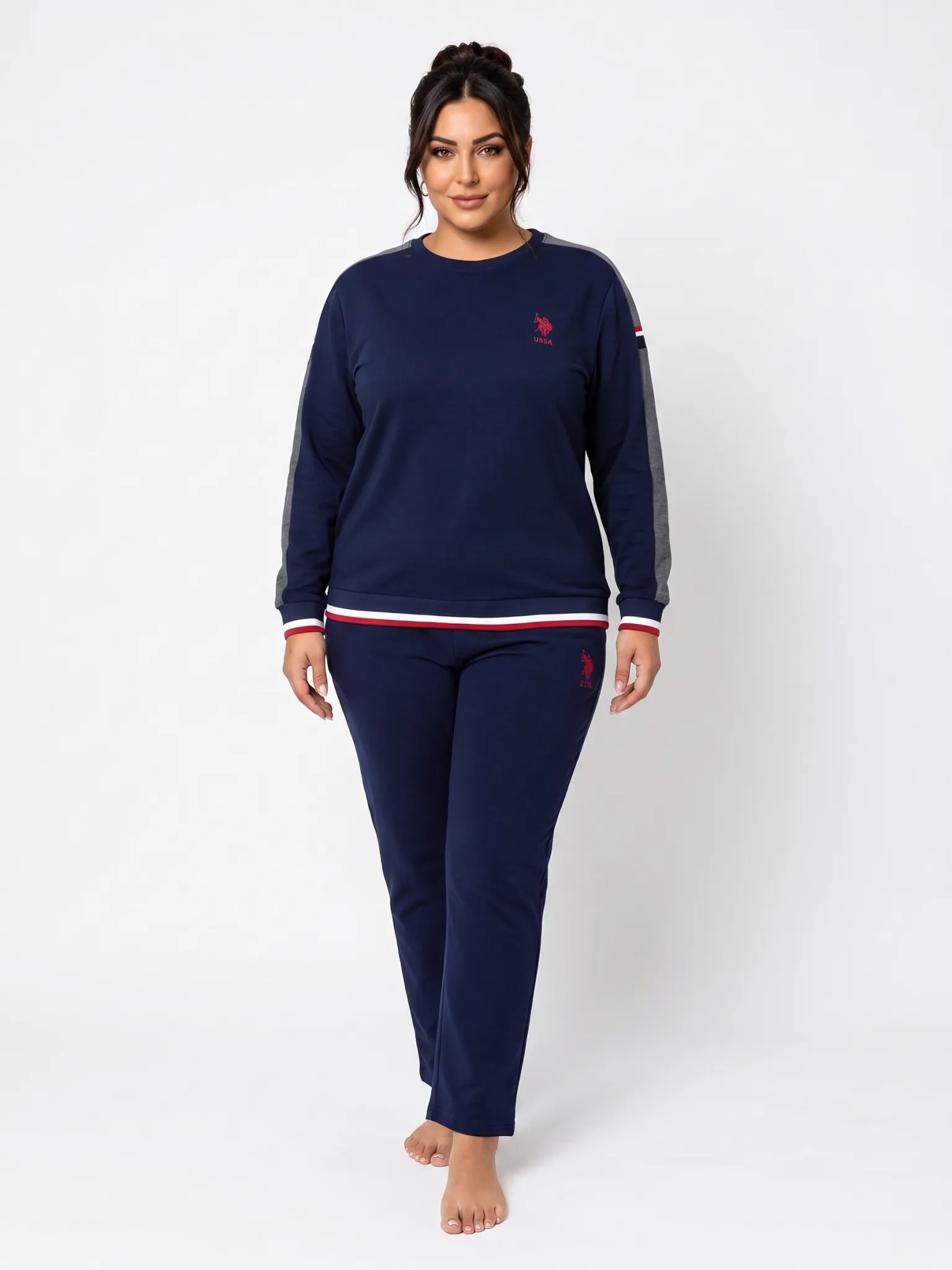 U.S. POLO ASSN. 20116B BATTAL BAYAN EV GİYİM Lacivert