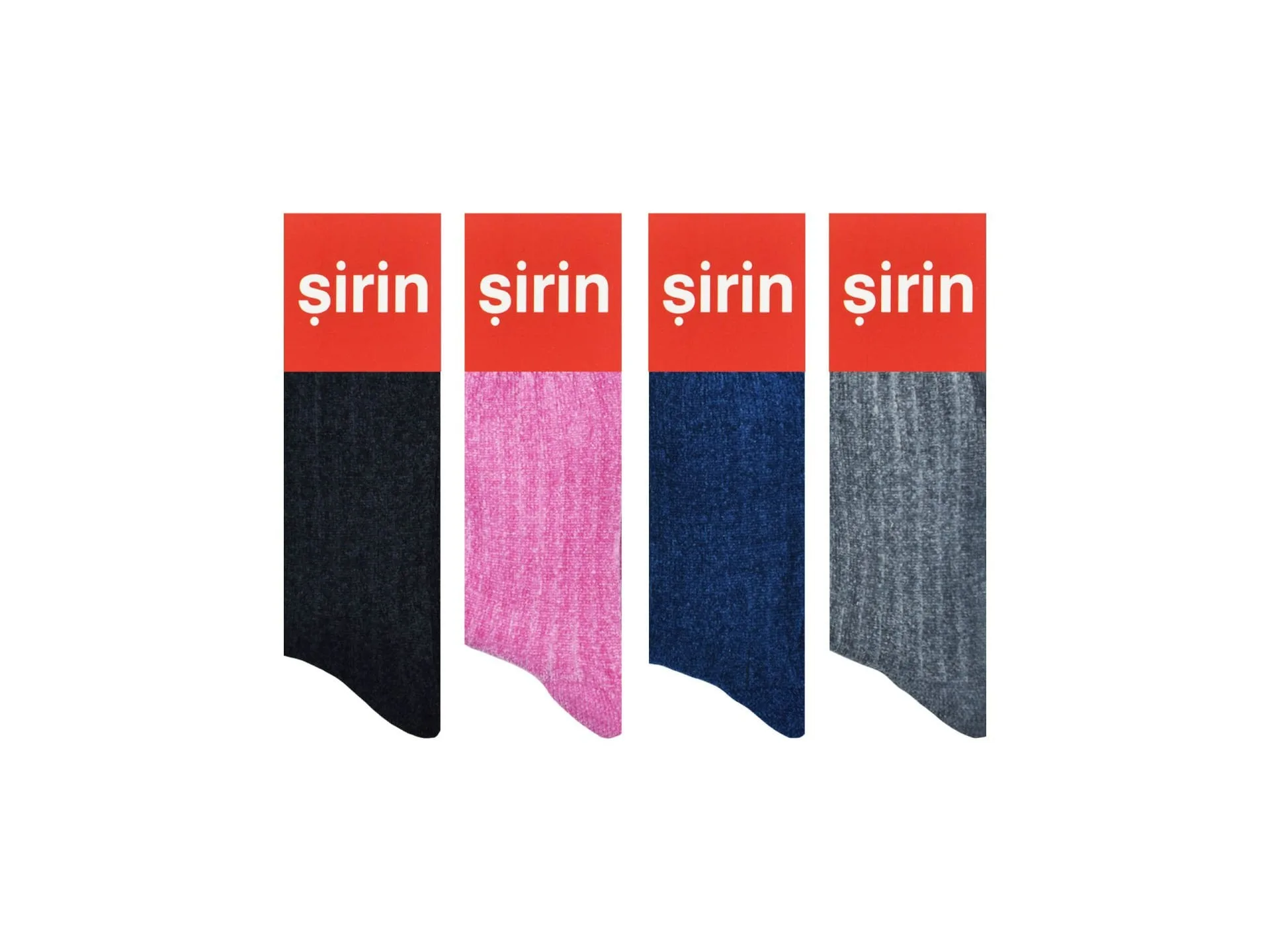 ŞİRİN ŞONİL BAYAN SOKET ÇORAP Asorti