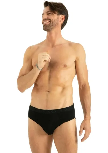Q-EN Bambu Erkek Slip (Q-En 510) Siyah