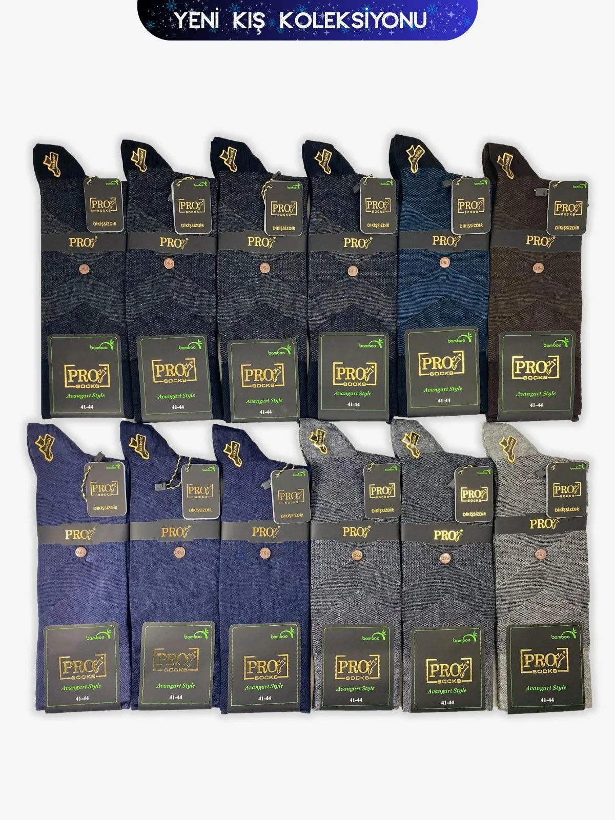 PRO VOYVODA BAMBU ÇORAP Asorti 2