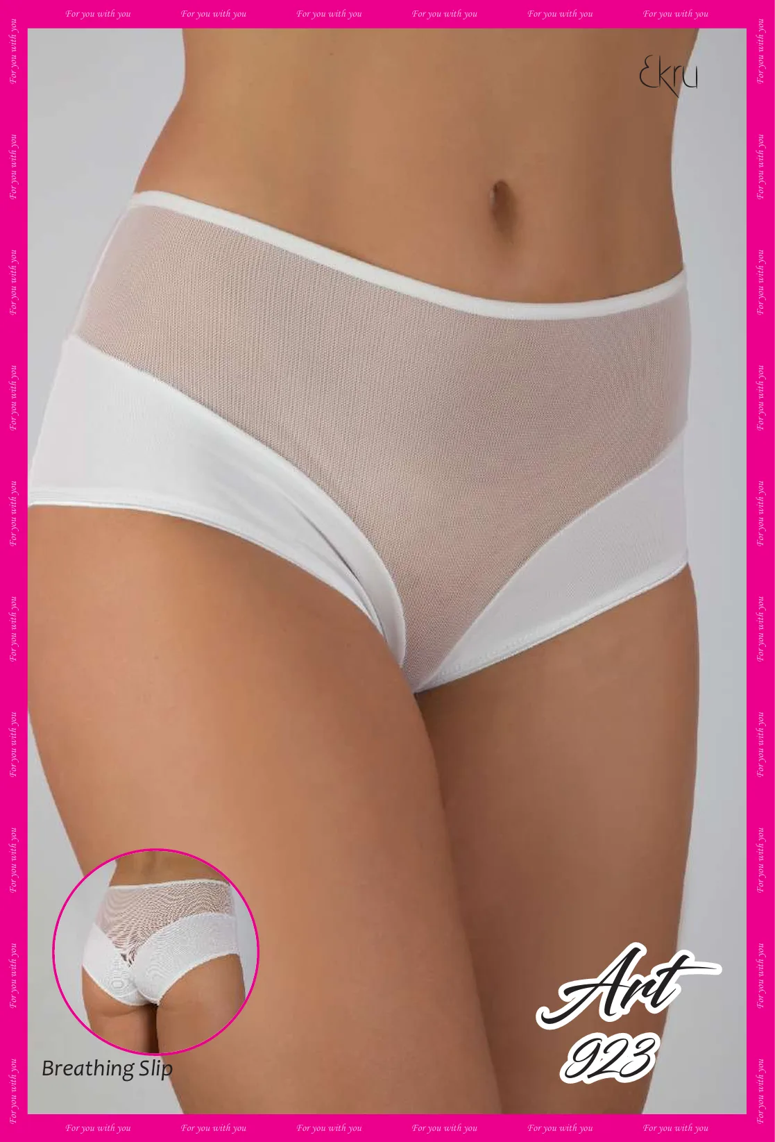 G-BOX 923 Battal Bayan Breathıng Slip Ekru