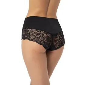 912 Büyük Beden Short Kadın Külot Siyah 2