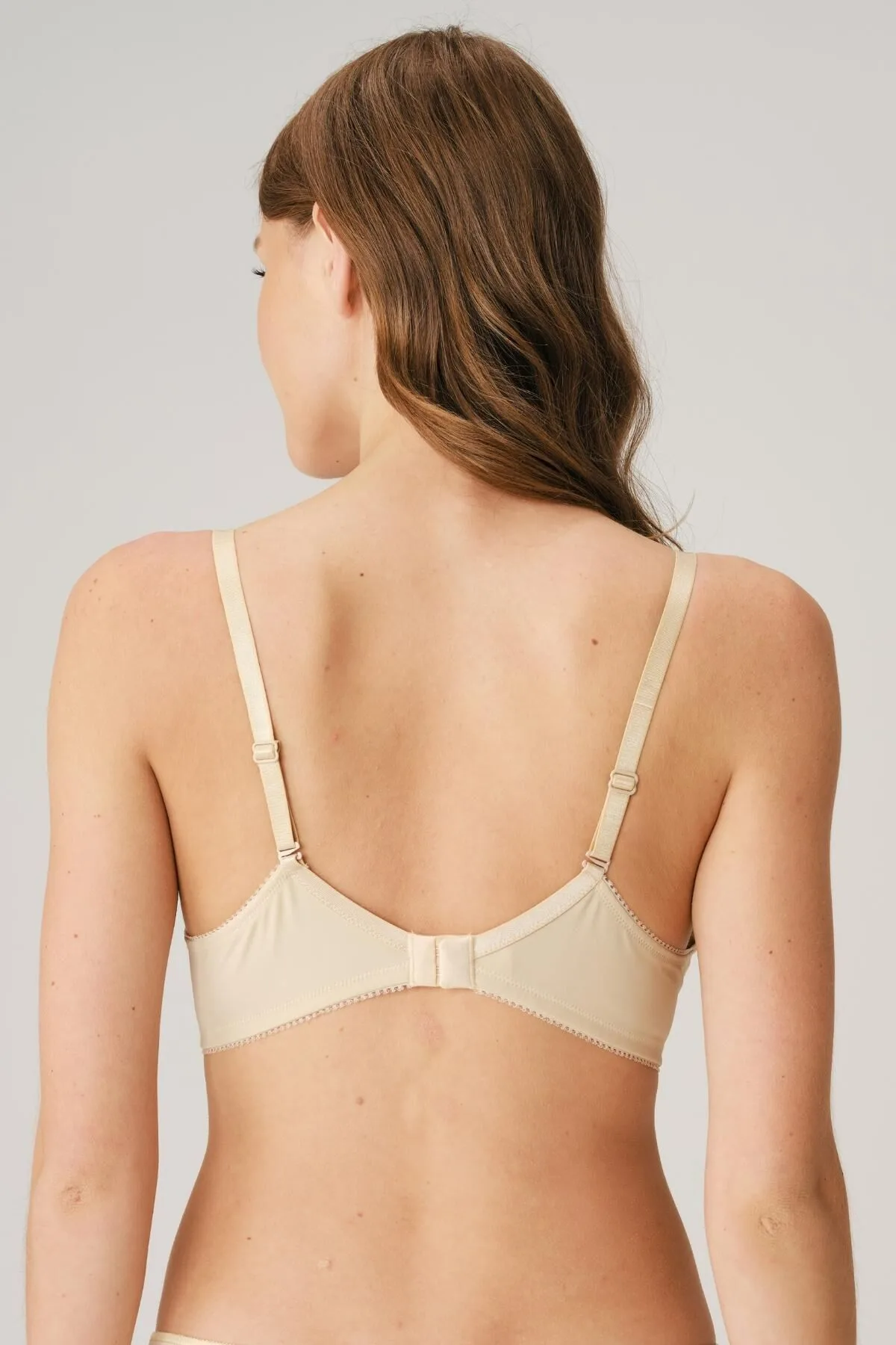 Balenli Extra Destekli Dolgulu Askıları Çıkabilen Günlük Klasik T-Shirt Sütyeni Ten 2