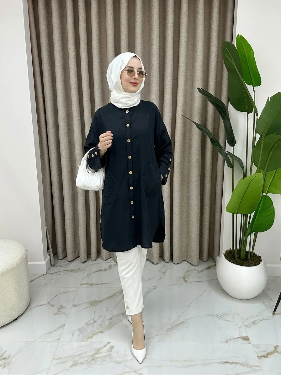 SEEMORE Gala Gömlek Siyah