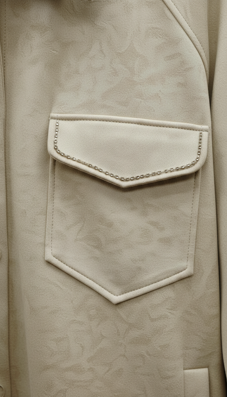 İPEK JAKAR SATEN PANTOLON CEKET TAKIM Gold Beji 6